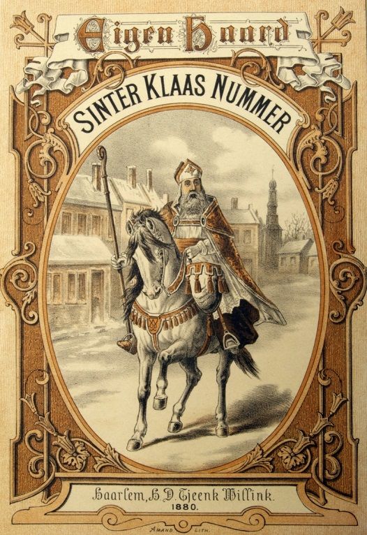 Sinter Klaas en 1880